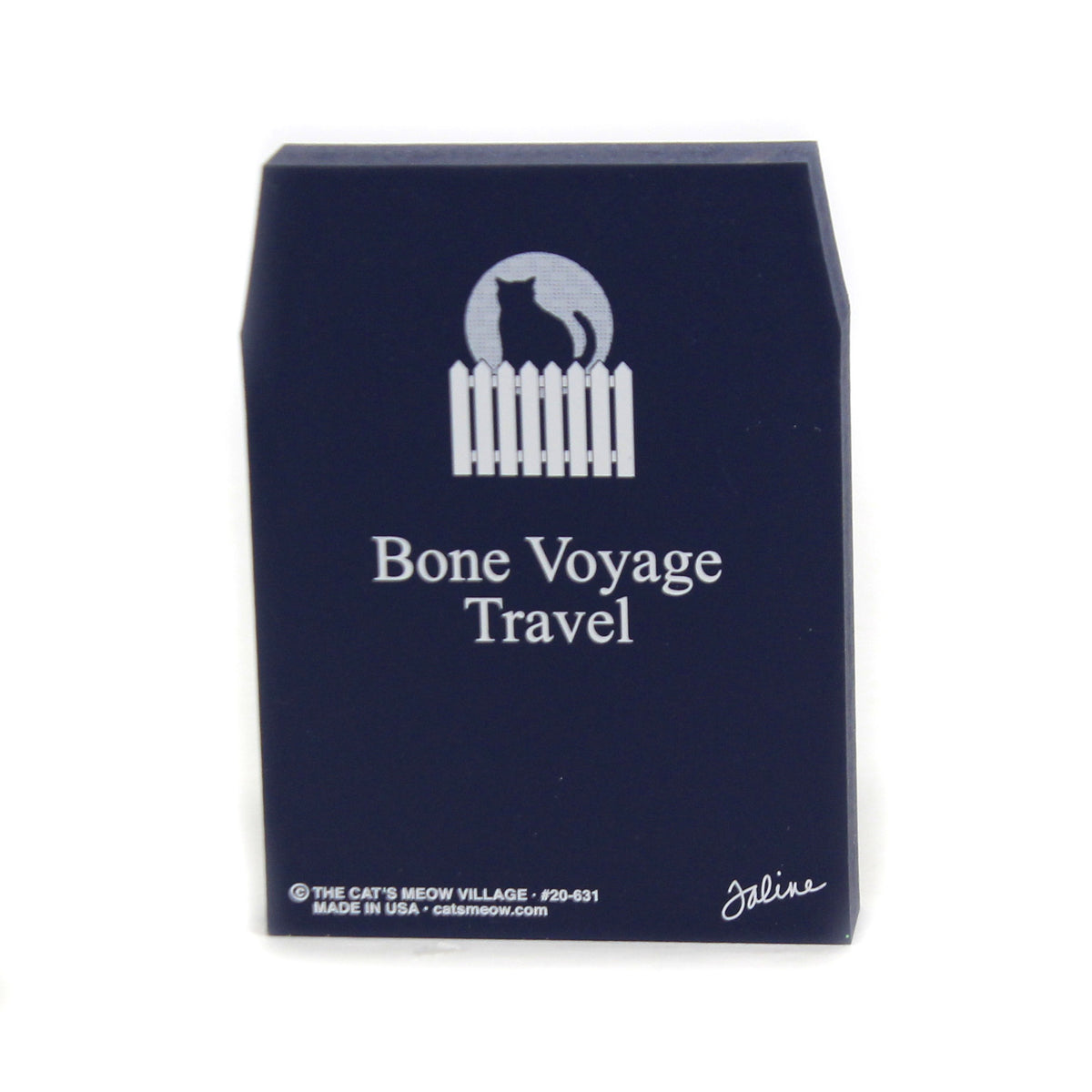 Cats Meow Village Bone Voyage Travel - - SBKGifts.com