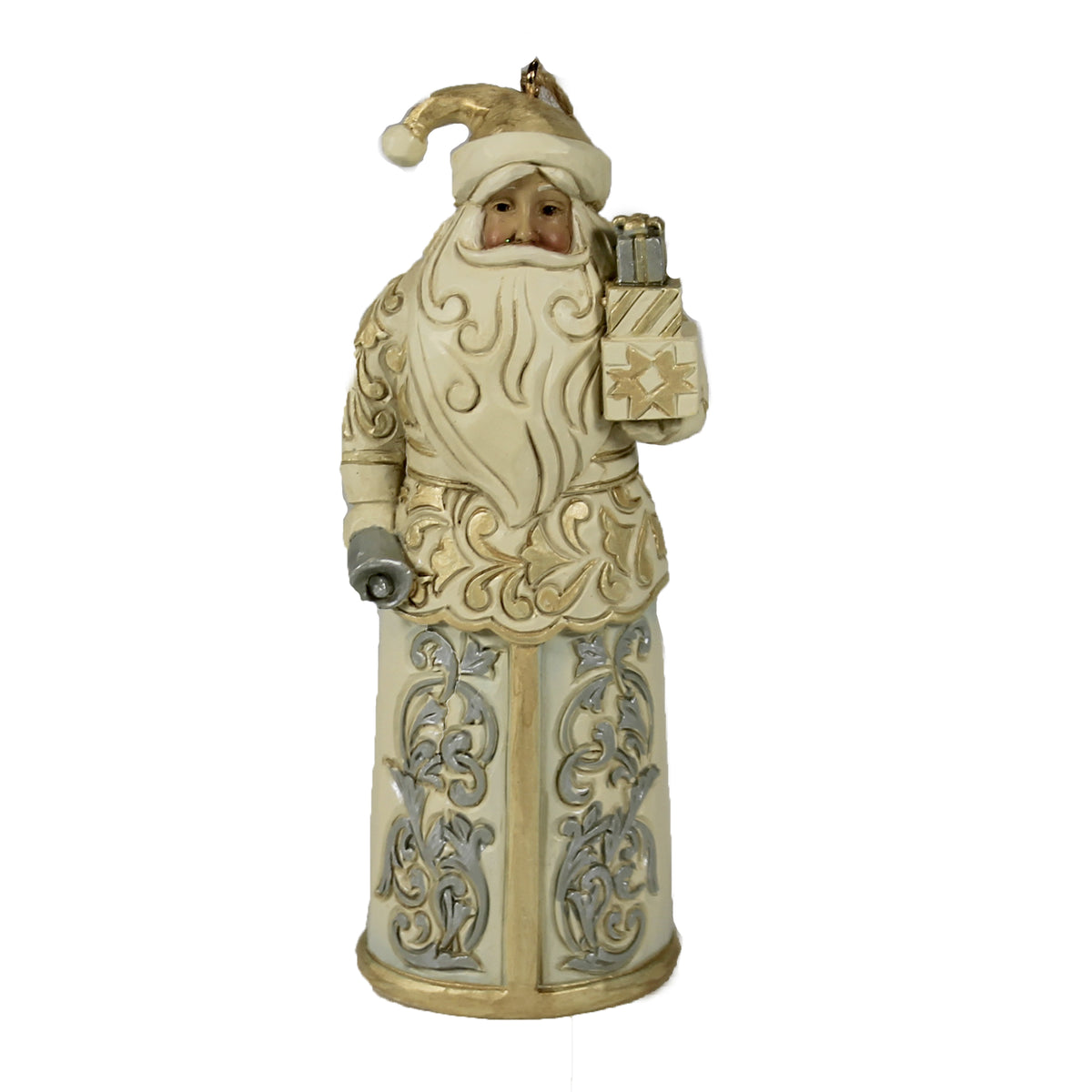 (47719) Holiday Lustre Santa Ornament