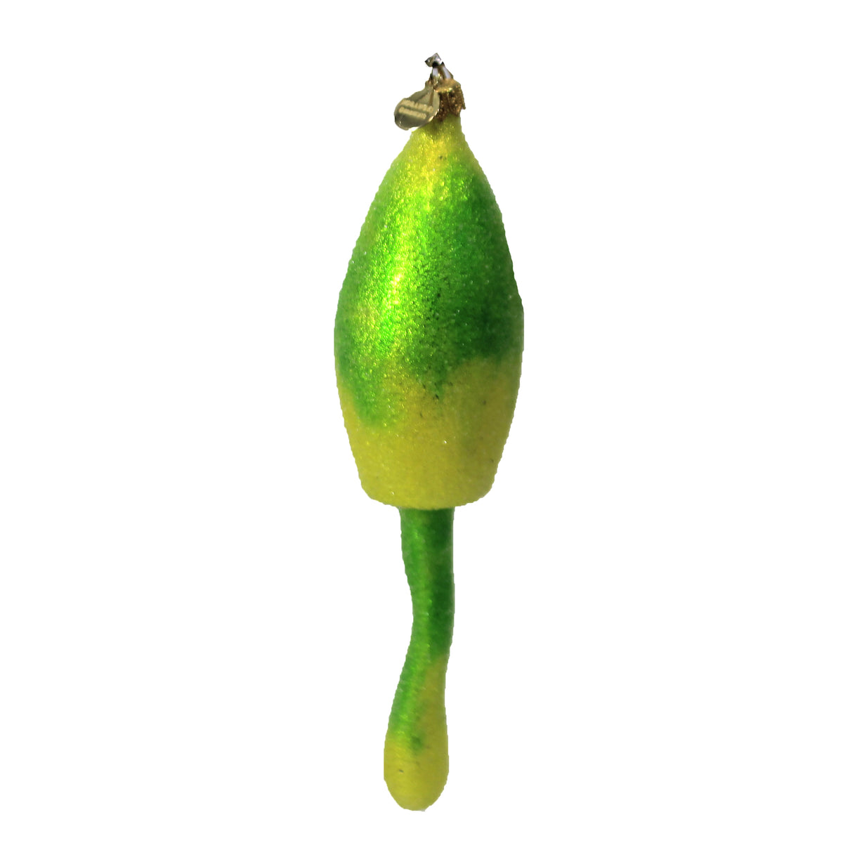 (47722) Lime Green Glittered Mushroom