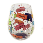 Tabletop Many Thanks Stemless Wine Glass - - SBKGifts.com