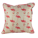 Home Decor Flamingo Pattern Pillow Fabric Indoor Bird Bea0008