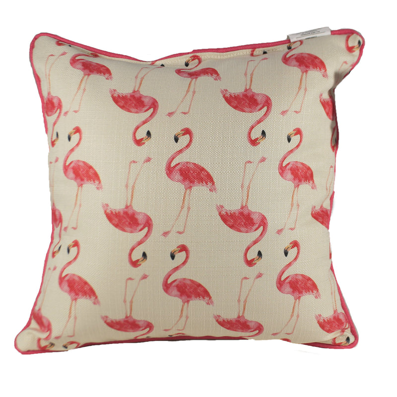 Home Decor Flamingo Pattern Pillow Fabric Indoor Bird Bea0008 (47767)