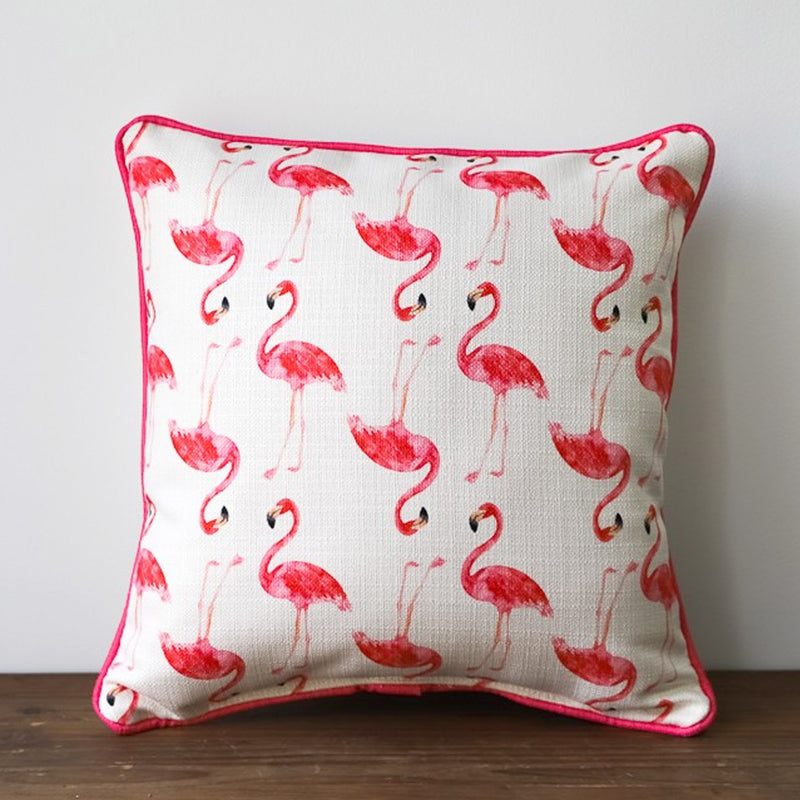 Home Decor Flamingo Pattern Pillow - - SBKGifts.com