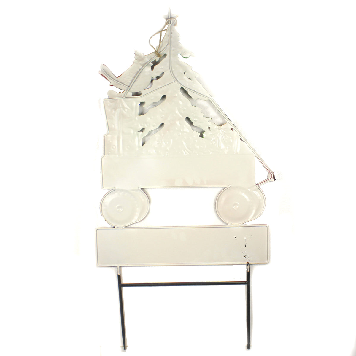 Christmas Wagon W/ Christmas Tree Yard - - SBKGifts.com