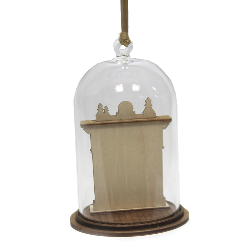 Holiday Ornament Santa Please Stop Here Ornament - - SBKGifts.com