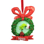Holiday Ornament Grinch 2020 Dated Ornament Polyresin Dr. Seuss 6006797 (47881)
