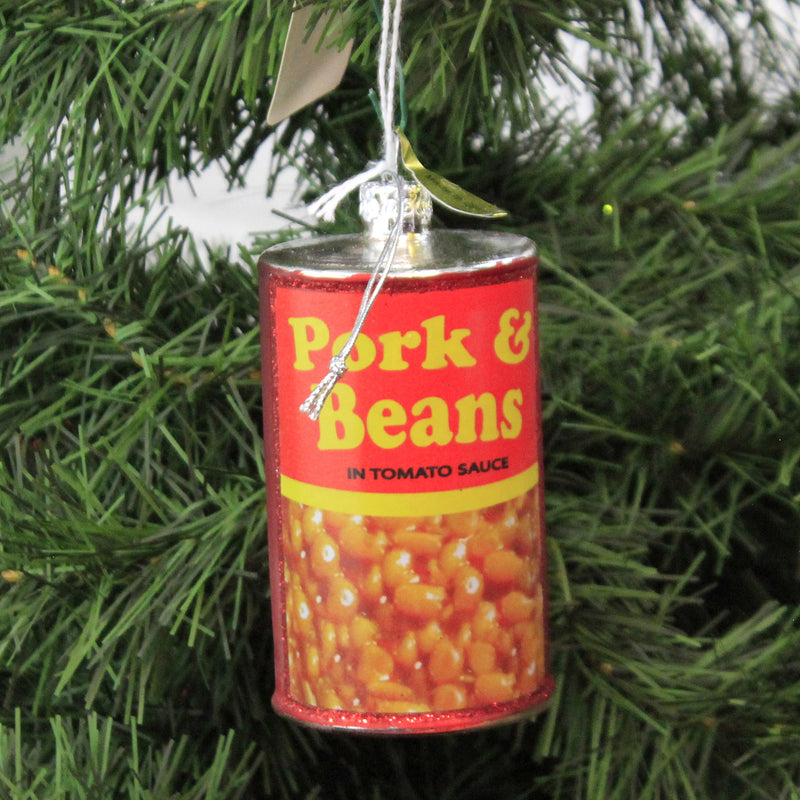 Holiday Ornament Can Of Pork & Beans - - SBKGifts.com