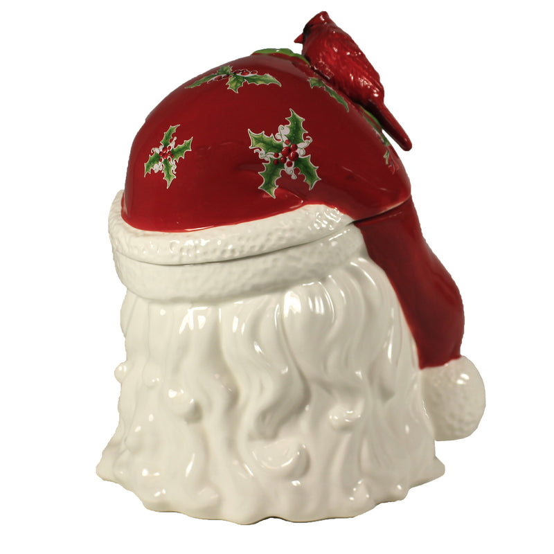 Tabletop Santa Head Container - - SBKGifts.com