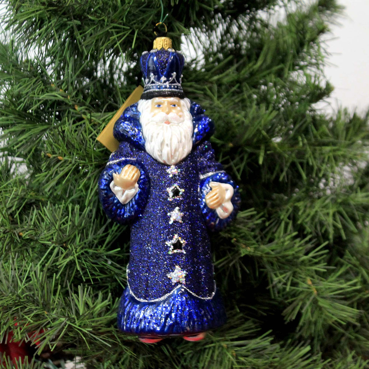 Holiday Ornament Blue Christmas Ornament - - SBKGifts.com