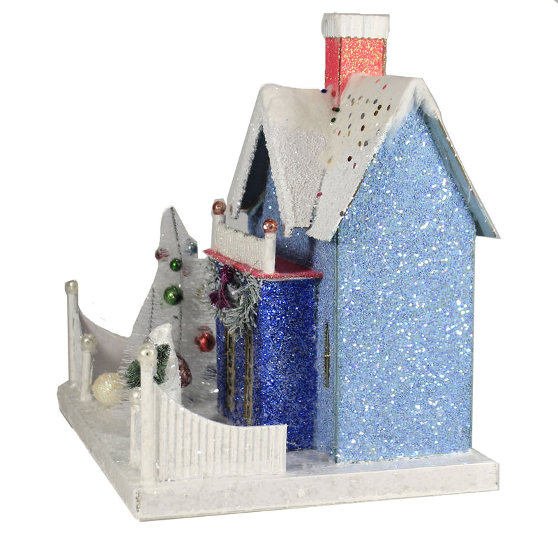 Christmas Confetti Cottage - - SBKGifts.com