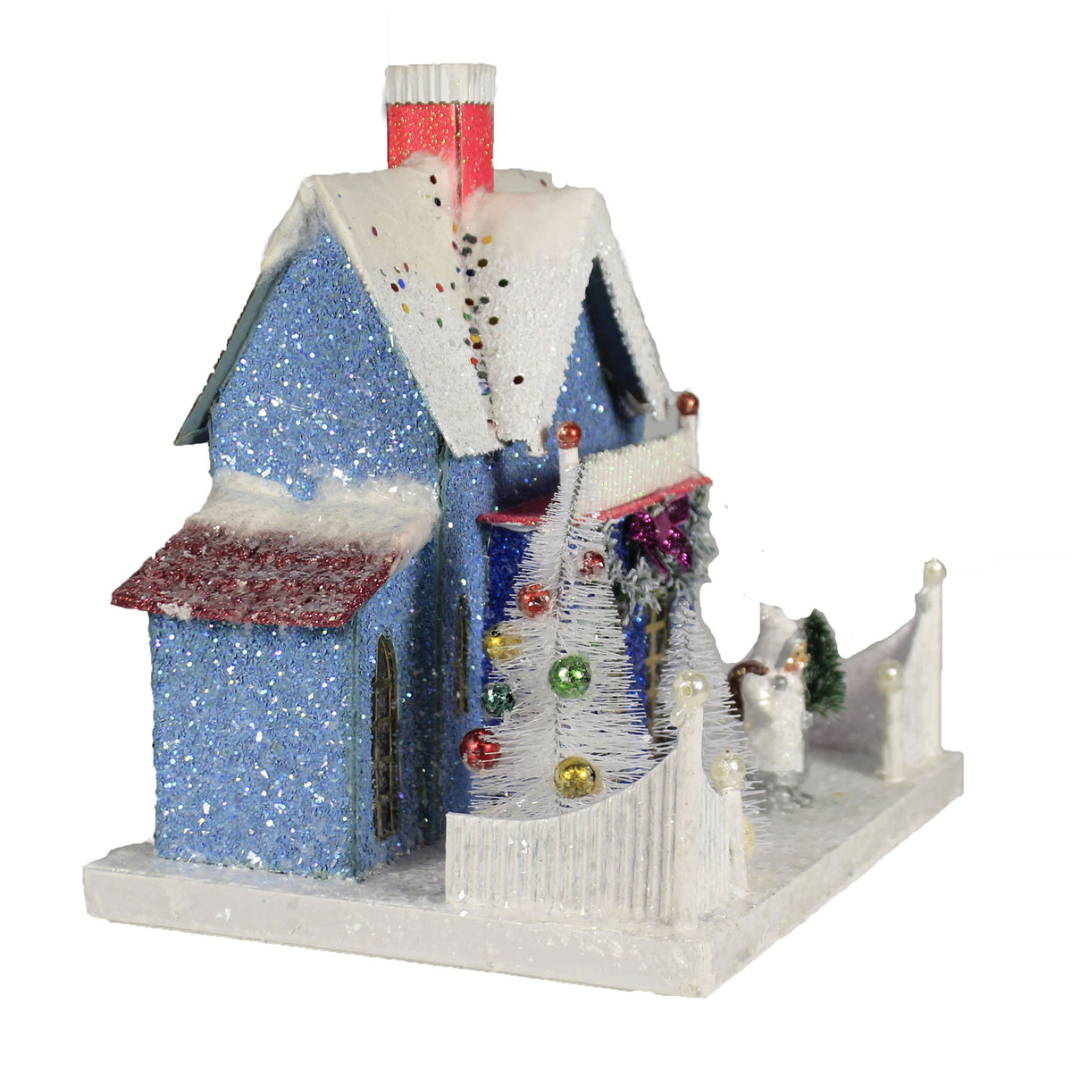 Christmas Confetti Cottage - - SBKGifts.com
