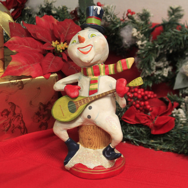 Christmas Strumming Snowman - - SBKGifts.com