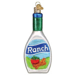 Old World Christmas 4.25 Inches Ranch Dressing Glass Salad Veggie Dip 32443 (48138)