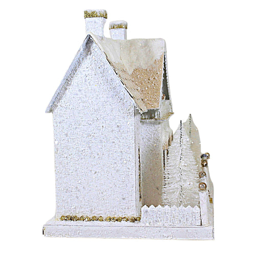 Cody Foster Winter White Cottage - - SBKGifts.com