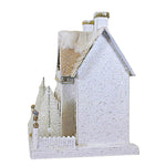 Cody Foster Winter White Cottage - 1 House 11 Inch, Paperboard - Putz House Light Up Retro Hou302 (48149)