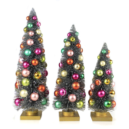 Christmas Silver Rainbow Trees - - SBKGifts.com
