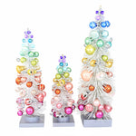 Christmas White Rainbow Trees - - SBKGifts.com