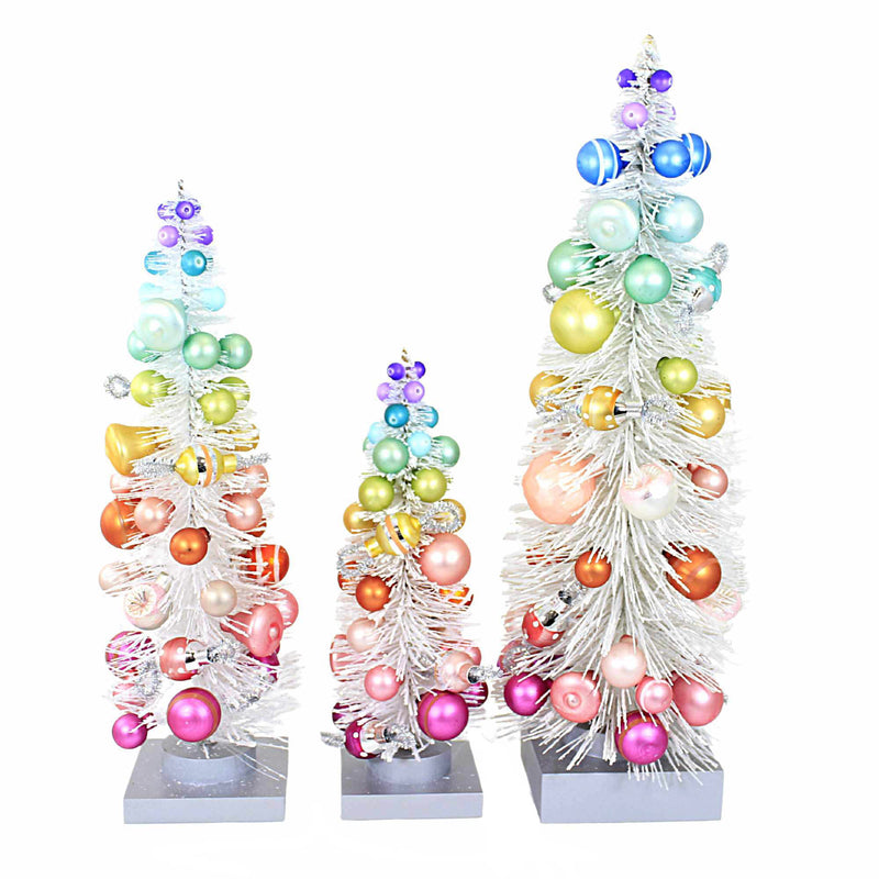 Christmas White Rainbow Trees - - SBKGifts.com
