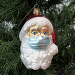 Old World Christmas Santa With Face Mask - - SBKGifts.com