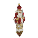 Oh Santa! - One European Glass Ornament 10 Inch, Glass - Christmas Couture Ornament Lcc19004 (48185)