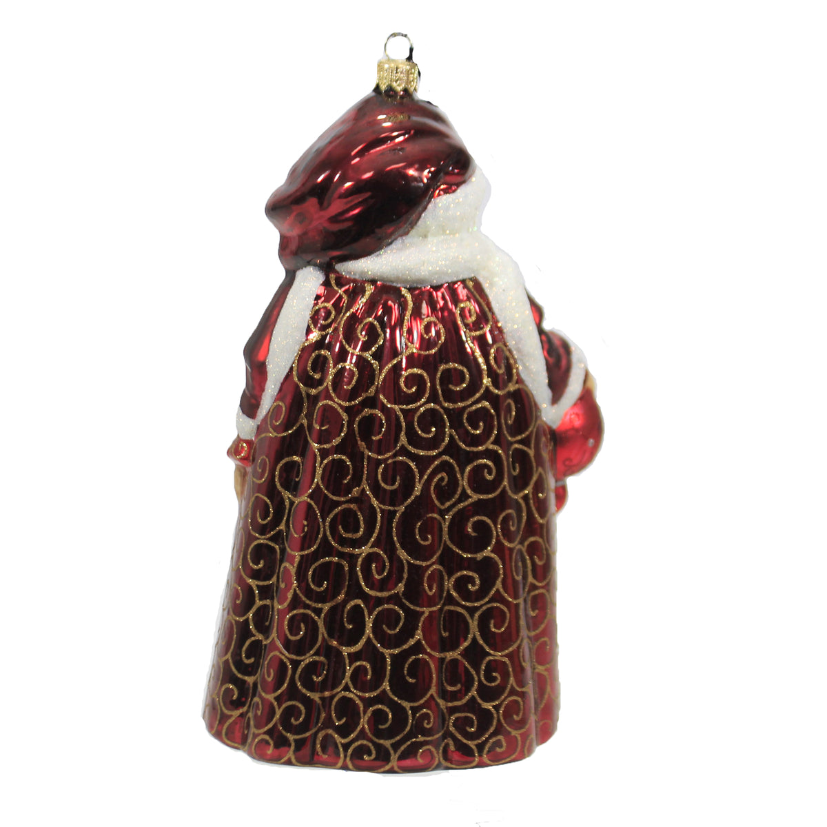 Holiday Ornament Feliz Navidad Santa - - SBKGifts.com