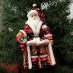 Holiday Ornament Feliz Navidad Santa - - SBKGifts.com