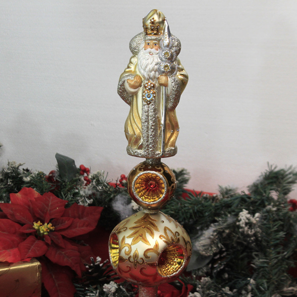 Christmas Couture Sleigh Ride Topper - - SBKGifts.com