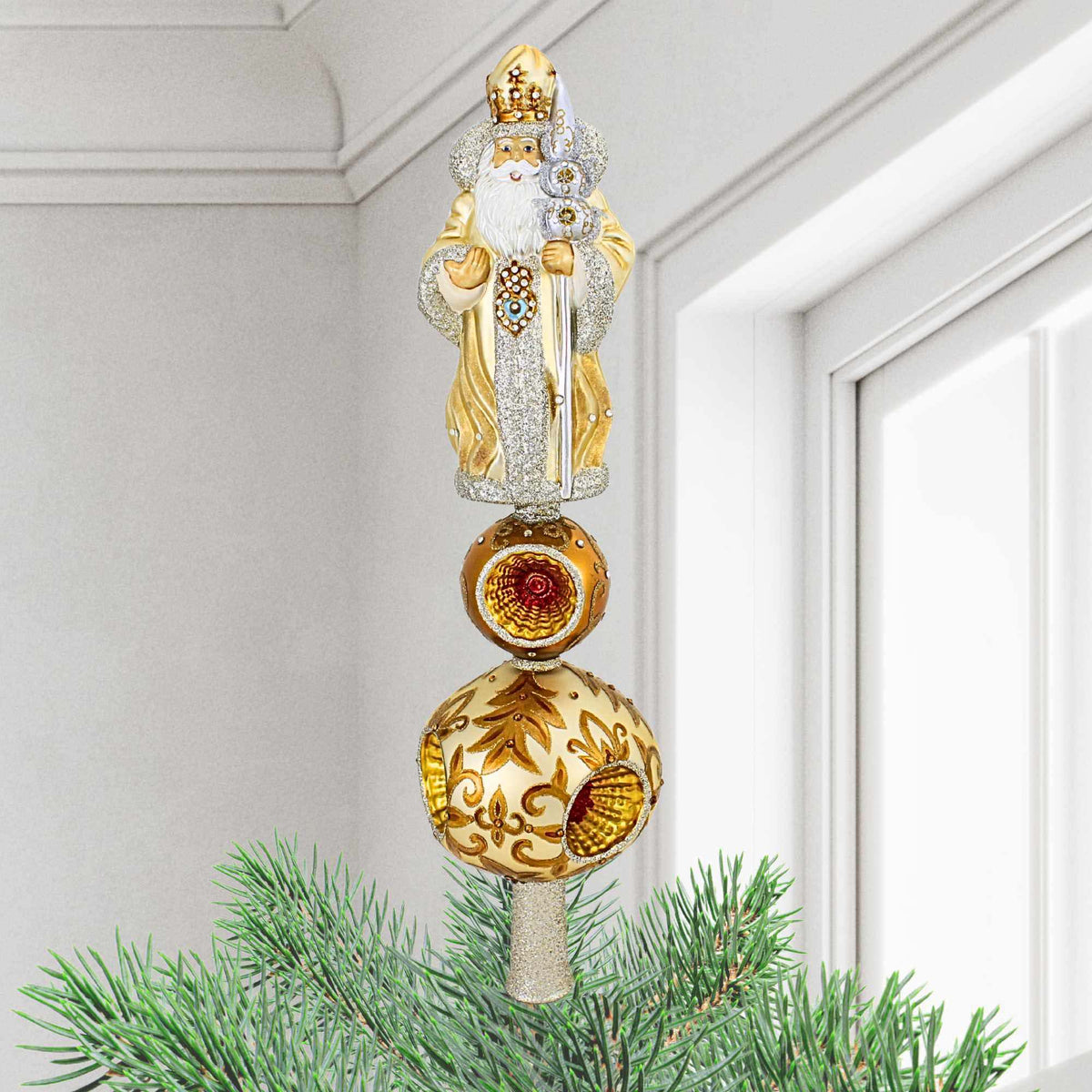 Christmas Couture Sleigh Ride Topper - - SBKGifts.com