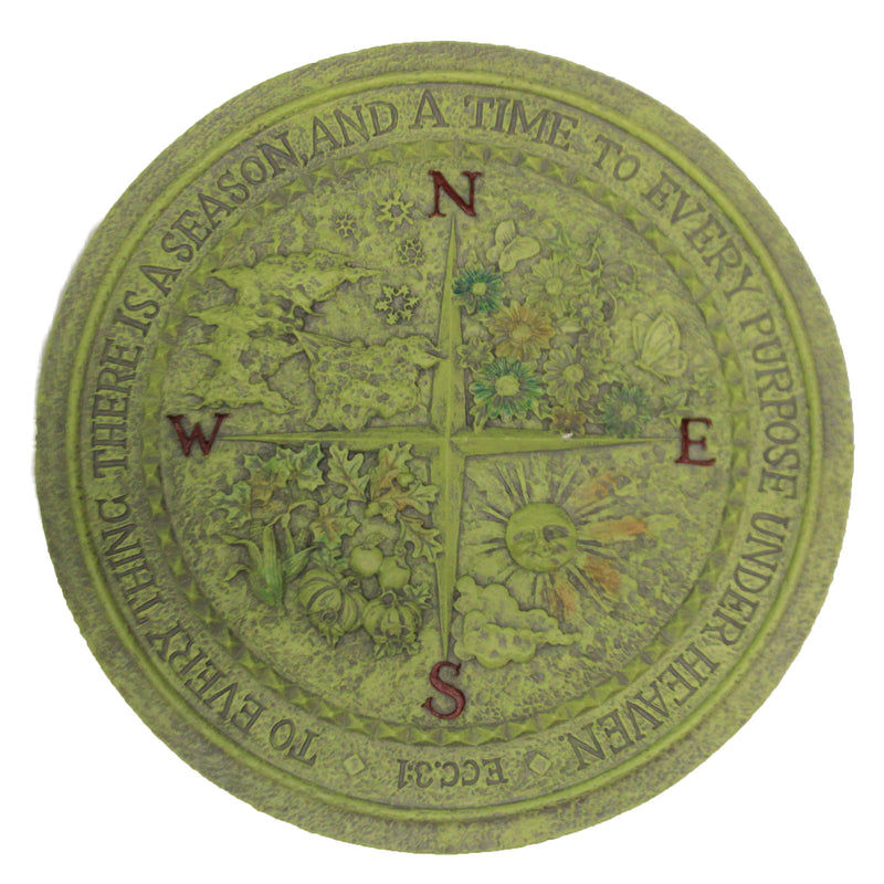 Home & Garden Four Seasons Garden Plaque Spring Summer Winter Fall 40361