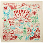Tabletop North Pole Dish Towel Fabric 100% Cotton Kitchen Clean Up 33743 (48239)