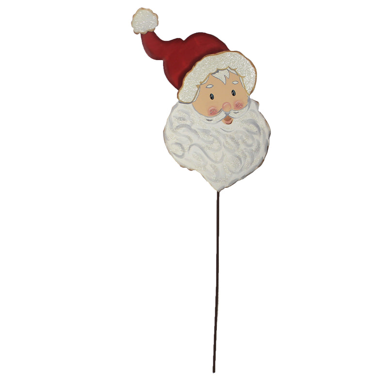 Home & Garden Santa St. Nick Face Metal Christmas Santa Claus C20002