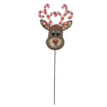 Home & Garden Candy Cane Reindeer Yard Stake Metal Christmas C20113 (48271)