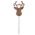 Home & Garden Candy Cane Reindeer Yard Stake - - SBKGifts.com