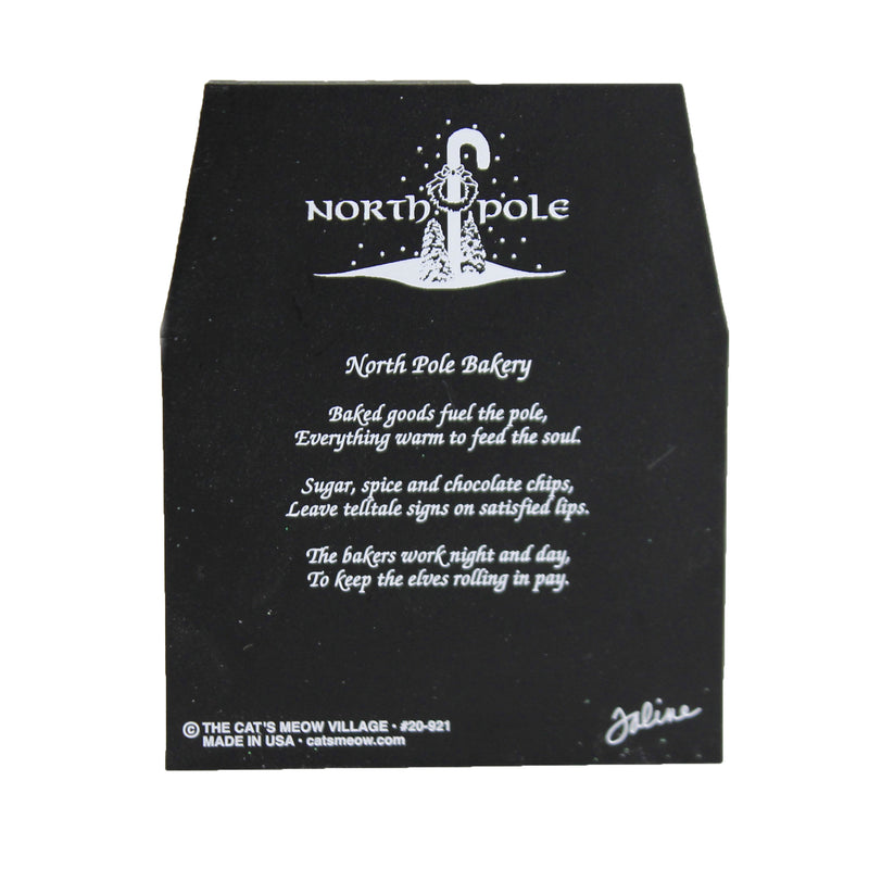 Cats Meow Village North Pole Bakery - - SBKGifts.com