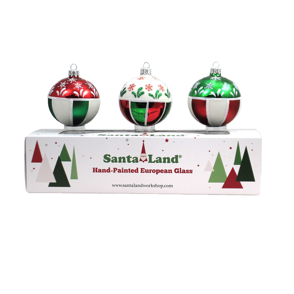 Santa Land Colors Of Christmas S/3 - - SBKGifts.com