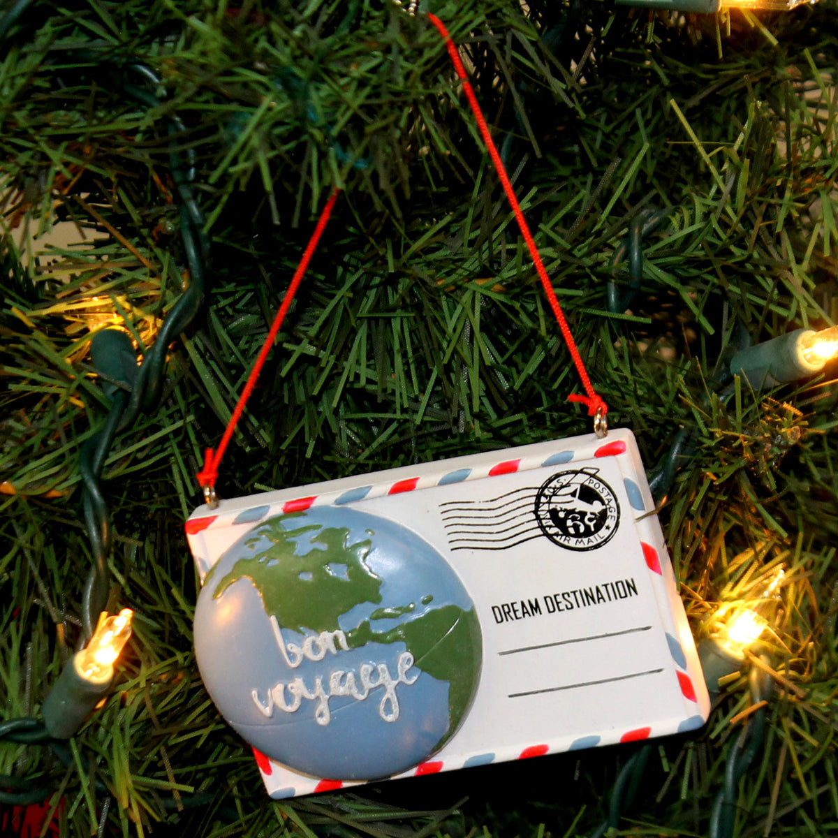 Holiday Ornament Globe Ornament - - SBKGifts.com