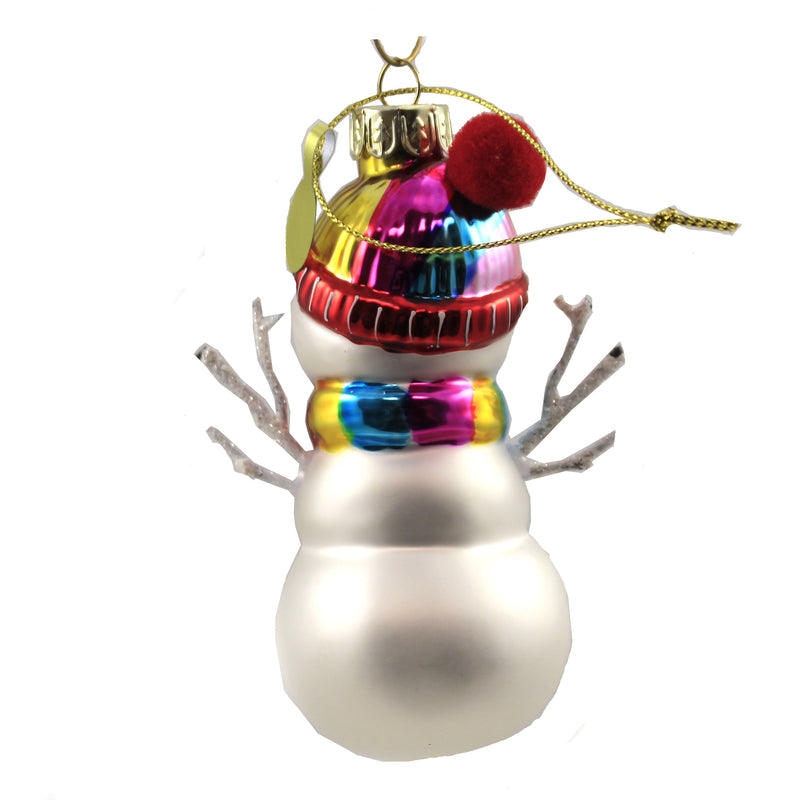 Holiday Ornament Social Distancing Snowman - - SBKGifts.com