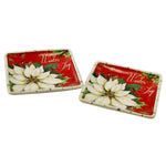 Tabletop Winter Garden Canape Plate St/4 - - SBKGifts.com
