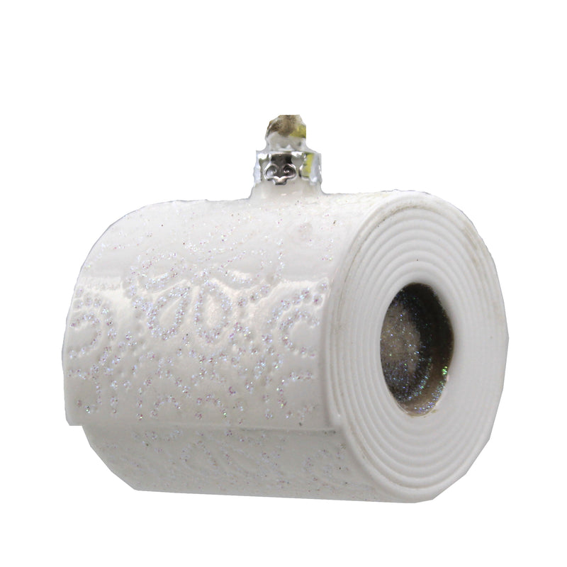 Holiday Ornament Toliet Paper Glass 2020 Shortage Cotton Go8018