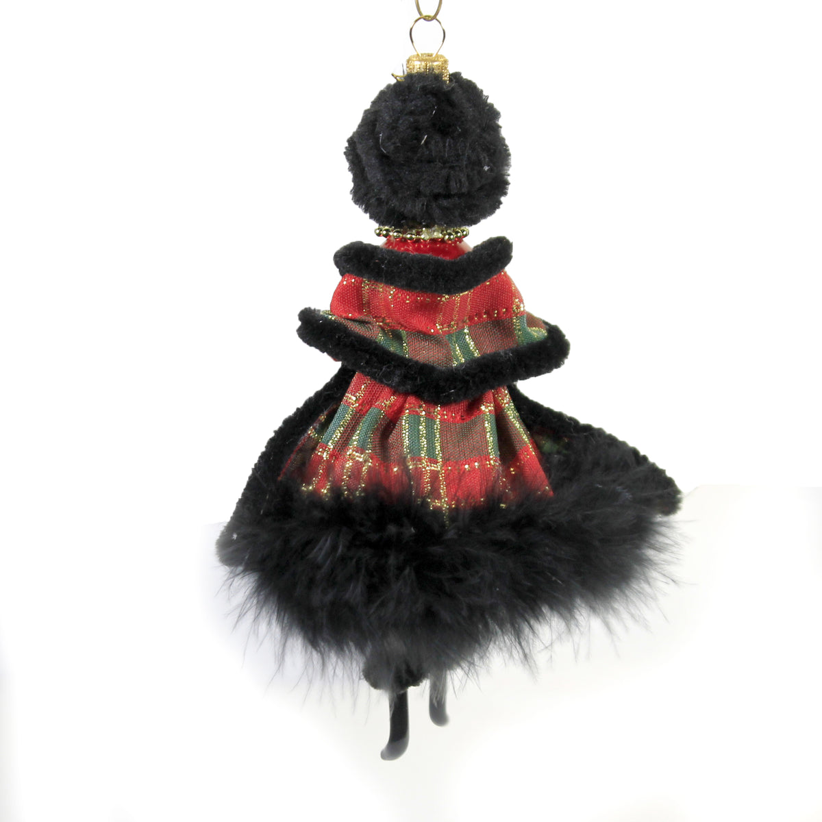 De Carlini Italian Ornaments Aileen In Scottish Plain Coat - - SBKGifts.com
