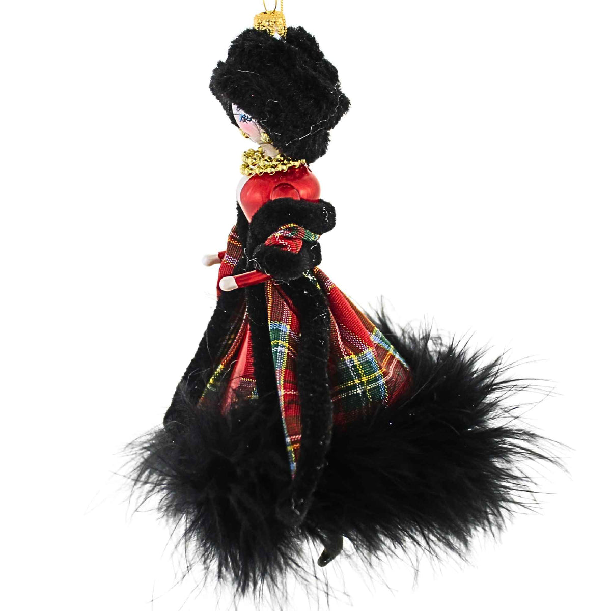 De Carlini Italian Ornaments Aileen In Scottish Plain Coat - - SBKGifts.com