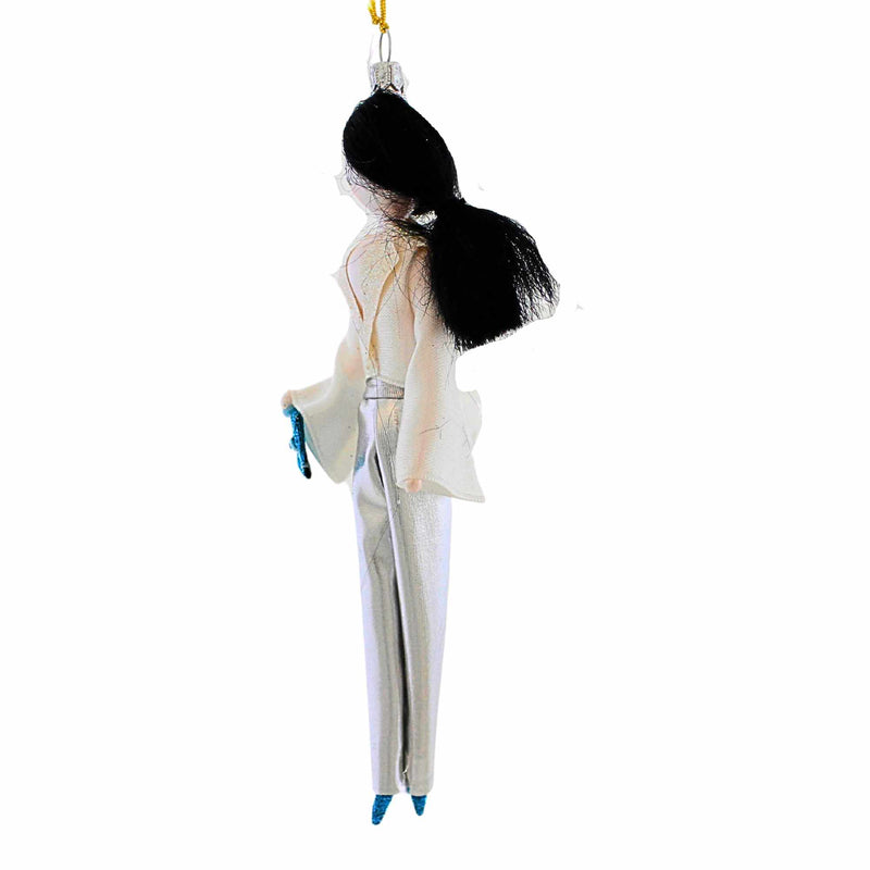 De Carlini Italian Ornaments Chelsea In Silver Pants - - SBKGifts.com