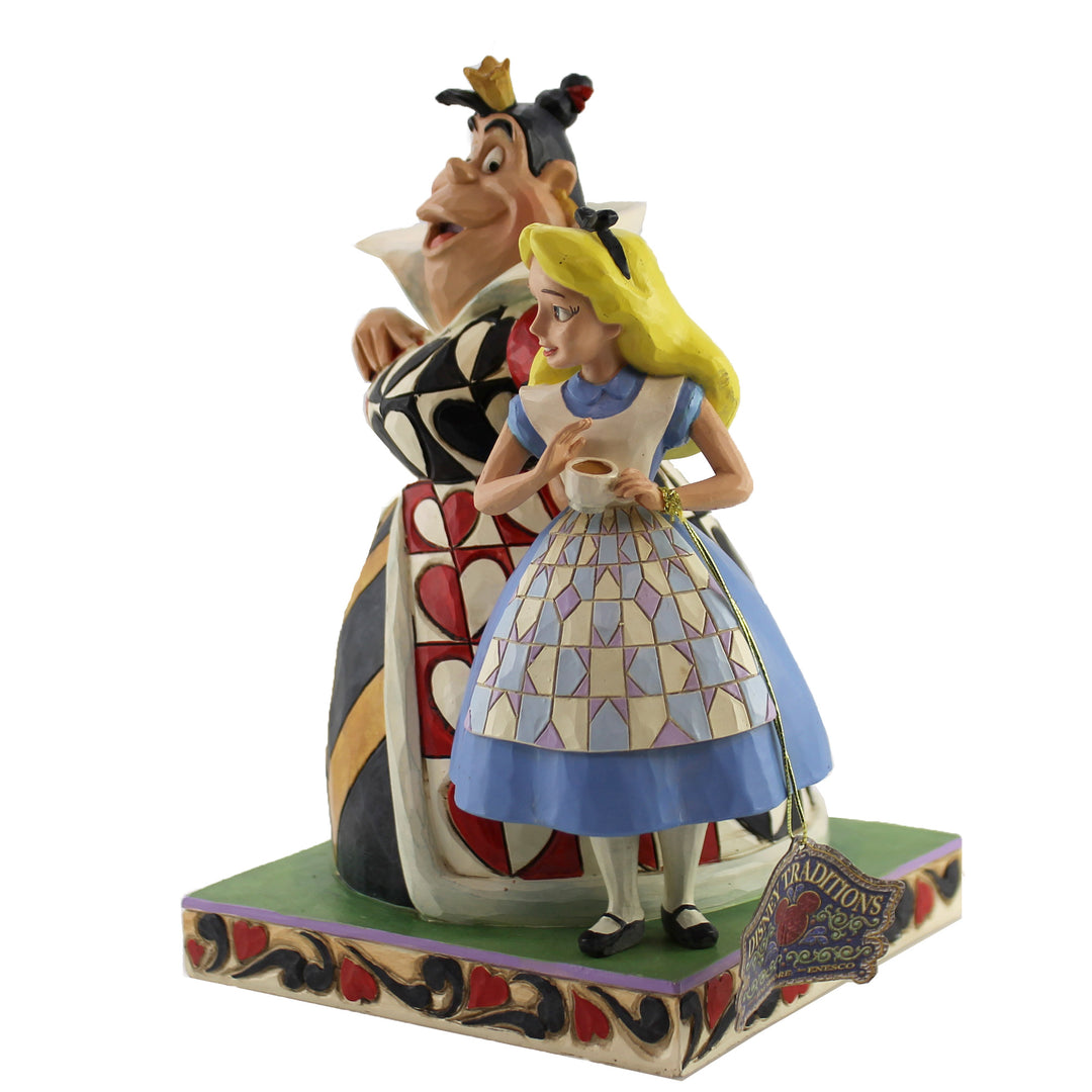 Jim Shore Alice and Queen of Hearts Disney Traditions