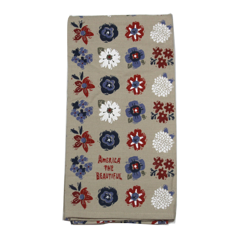 Primitives By Kathy Liberty Bell Dish Towel - - SBKGifts.com