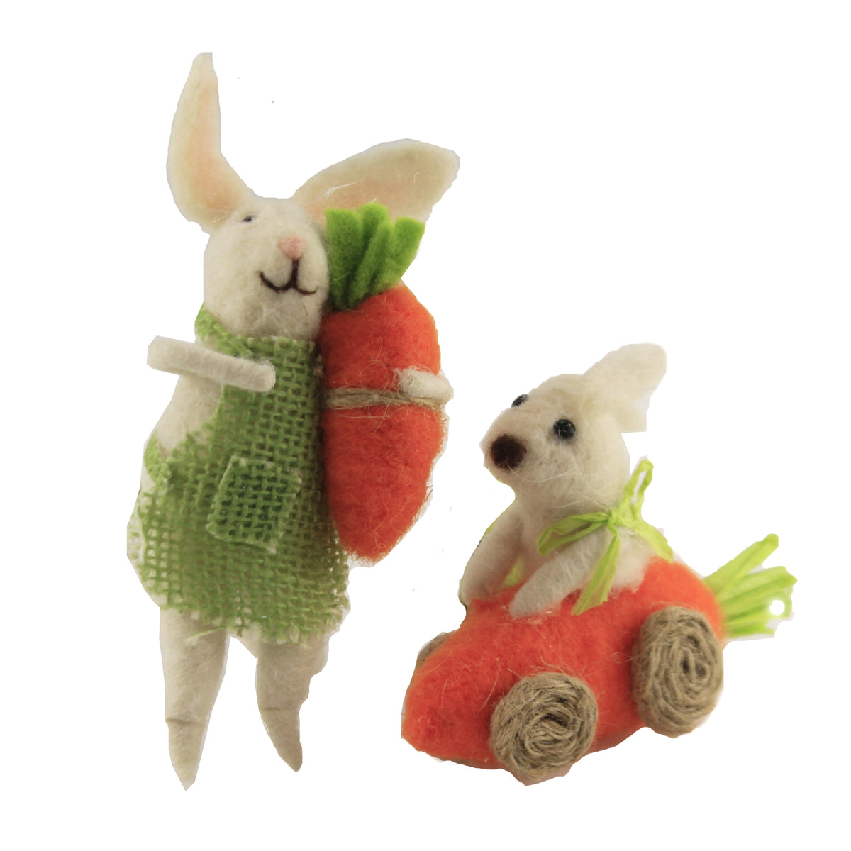 (48594) Cream Spring Bunnies
