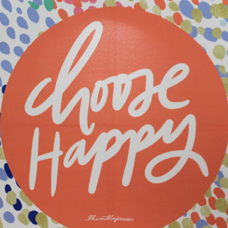 Home Decor Choose Happy Wall Hanging - - SBKGifts.com