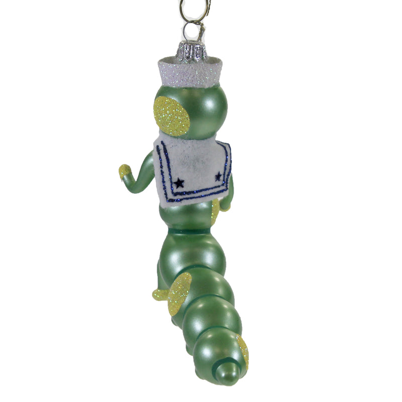 De Carlini Baby Caterpillar W/ Sailor Hat - - SBKGifts.com