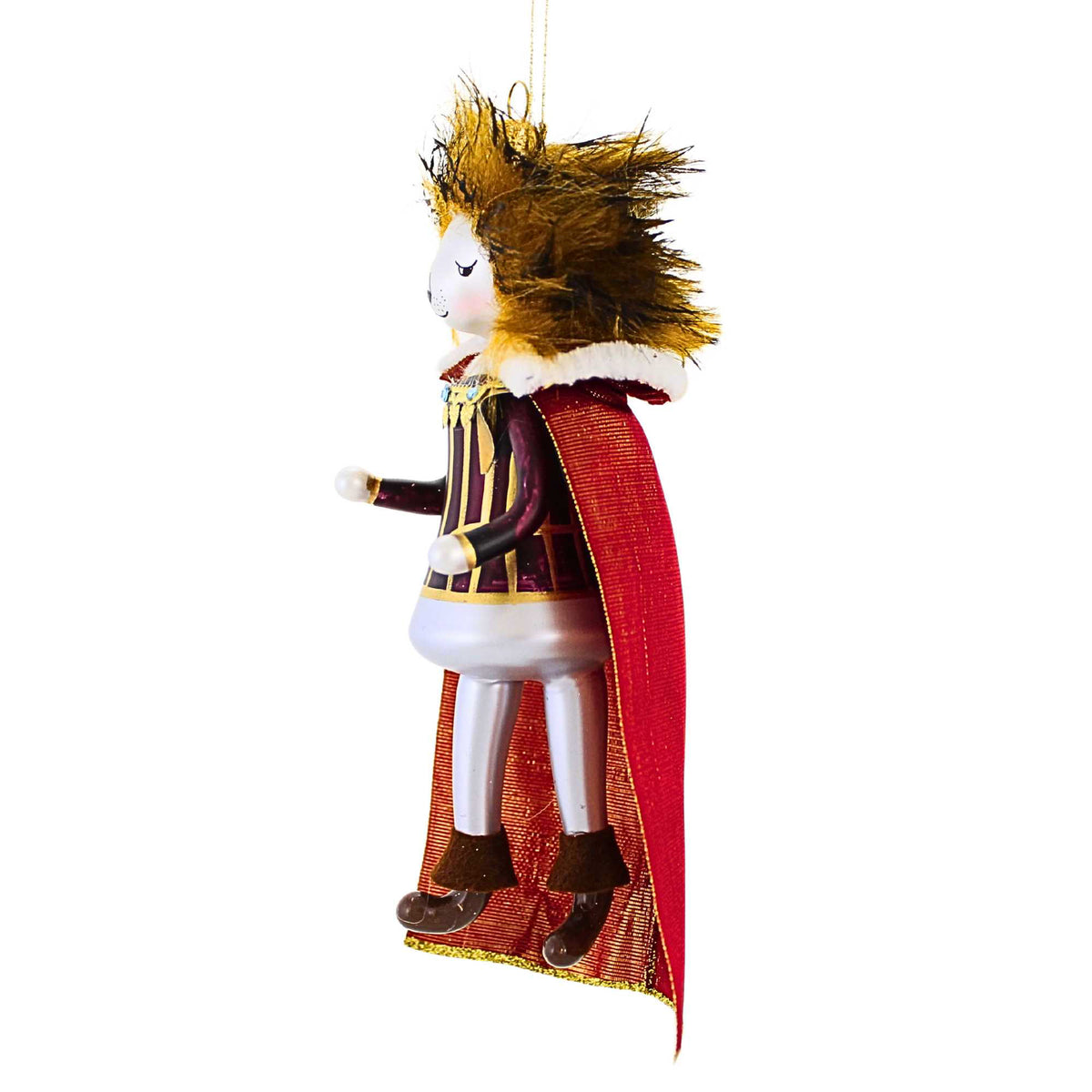 De Carlini Italian Ornaments Beast In Regal Attire - - SBKGifts.com
