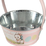 Easter Tin Pink Easter Bucket - - SBKGifts.com