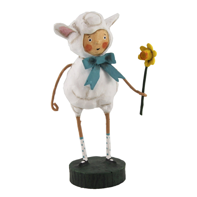 Lori Mitchell Little Lost Lamb Polyresin Easter Spring Daffodil 33164 (48693)